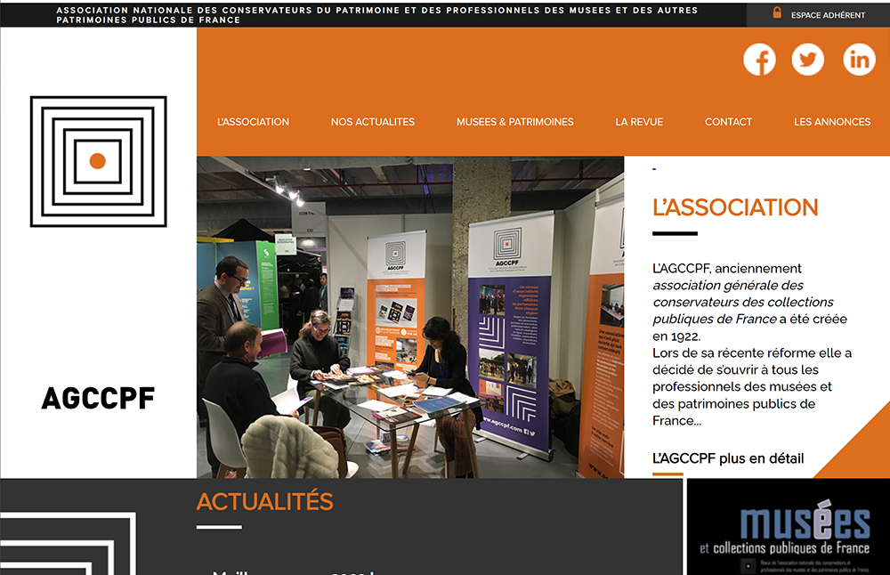 création site internet association