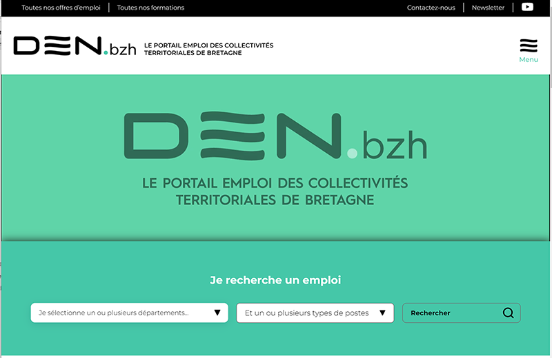 création site internet offres d'emploi collectivités