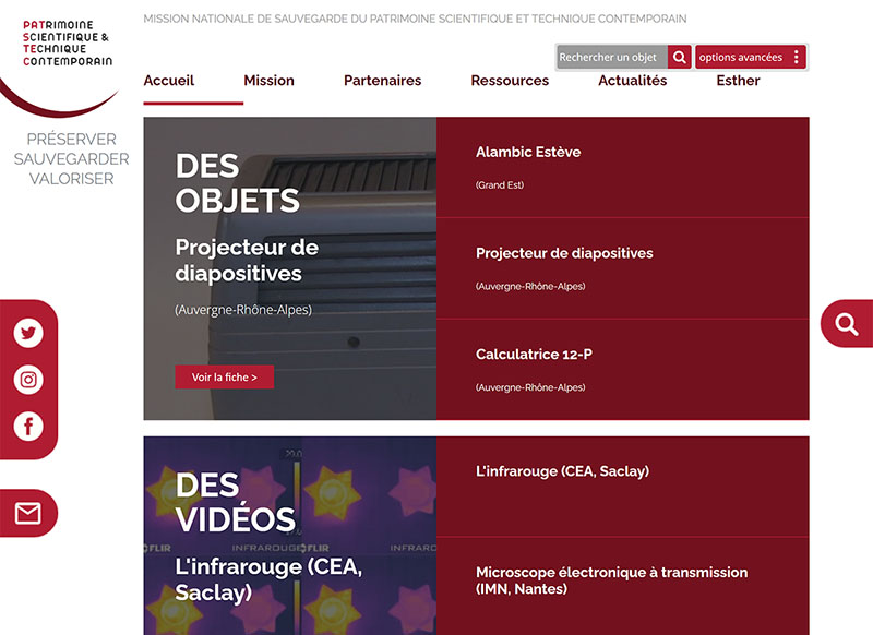 Site internet Patstec